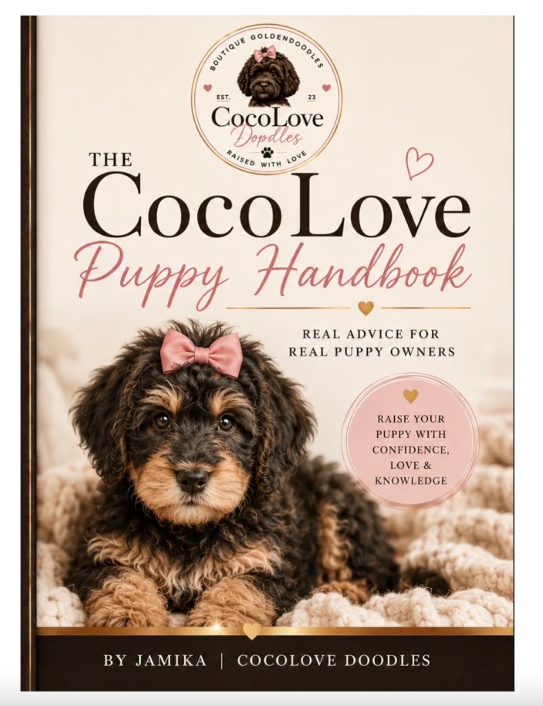 The CocoLove Puppy Handbook cover